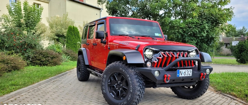 Jeep Wrangler cena 117500 przebieg: 117000, rok produkcji 2014 z Elbląg małe 92